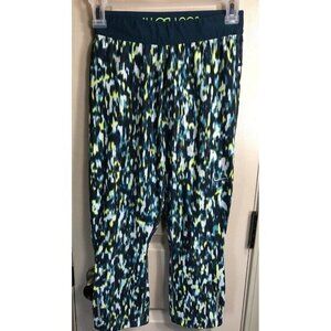 Nike Dri-Fit Womens Size XS Multicolor Capri Athletic Running Leggings